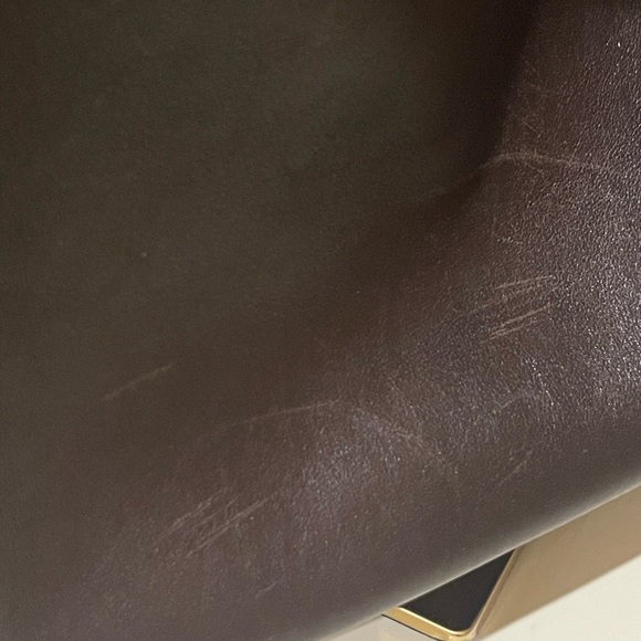 Vintage Gucci Leather Bamboo Top Handle Xl Crossbody Bag - Picture 8 of 16